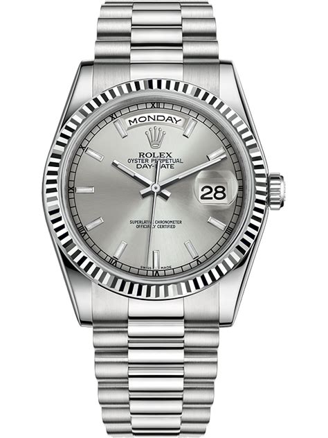 rolex day-date 36 white gold and diamond price|Rolex Day-Date 36 1803.